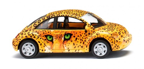 Volkswagen Escarabajo Nuevo Wiking 3514 Escala HO 1998 - Montado -- Gráficos Leopardo | Zustand: New