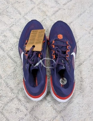 Nike Air Zoom Pegasus 41 Clemson Tigers Purple Running Shoes 