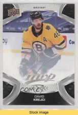 2021-22 Upper Deck MVP Silver Script David Krejci #66 READ kr0