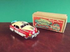 Scarce Showa Japan Tin Friction Baby Star Coupe Tinplate w/ Or. Box
