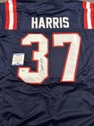 Damien Harris Autographed Signed XL Custom Patriots Jersey-Beckett — photo 2