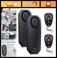 Loud 113dB Anti-Theft Vibration Sensor Alarm for Electric Bike, Motorcycle, Gara