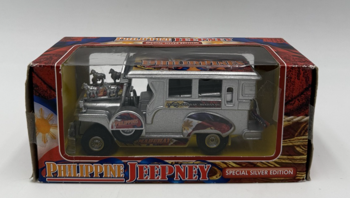 Philippine Jeepney Metal Die Cast Special Silver Edition | eBay