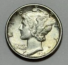 1938 Mercury Dime 10¢ (90% Silver) ~ BU