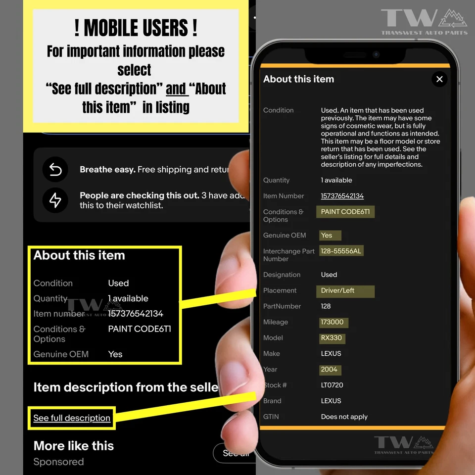 Climatizador delantero Platinum 10-19 SEQUOIA 1291434 FABRICANTE DE EQUIPOS ORIGINALES Foto 3 de 4