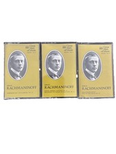 Vintage Rachmaninoff  Great Men Of Music  Cassette Collection 3 Tapes