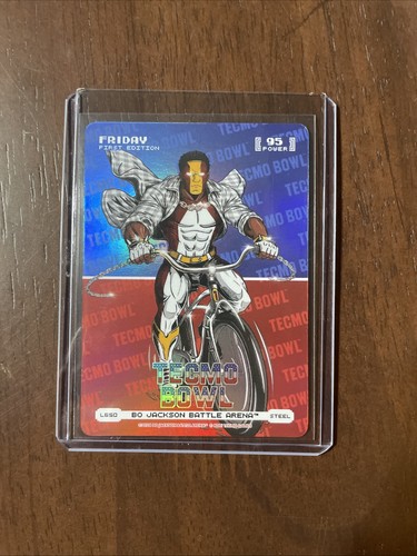 2026 Bo Jackson Battle Arena Tecmo Bowl FRIDAY Red White And Blue LOGO DeeBo!