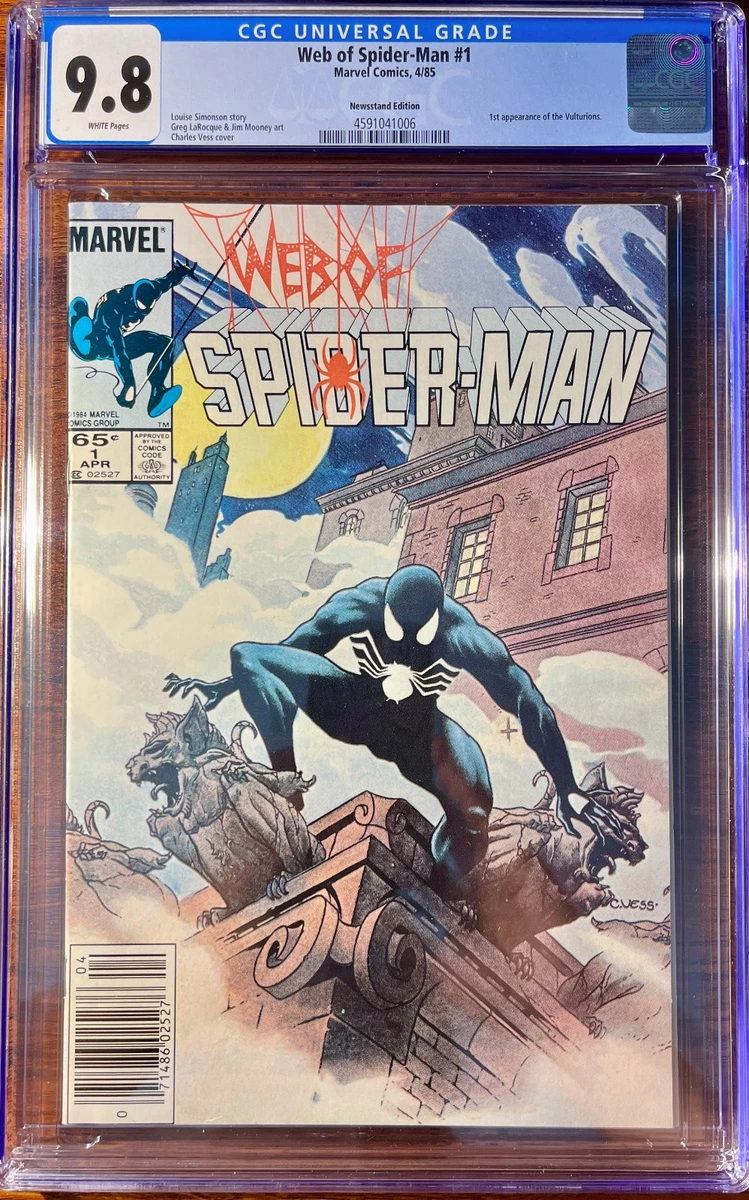 Spider-Man Certified Guaranty Company (CGC) 9.8 Near Mint/Mint