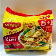 MAGGI CURRY- 1 PACK 5/6 PIECES (2 Minutes)