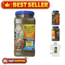 Zoo Med Natural Aquatic Turtle Food, Growth Formula, 54 oz