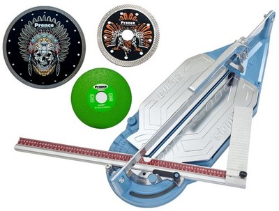 SIGMA 4BU 27'' Tile Cutter + 10''&4.5'' Diamond Mesh & Multi Blade SHIPS  FROM USA