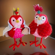 Set Of Target Spritz Featherly Friends Valentine Birds QUEENIE 2024  FLOOF 2025