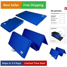 4 ft x 8 ft x 2 in Personal Fitness  Exercise Mat for Home Workout - Lightw...