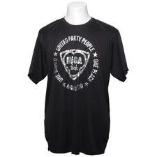 Mega Park, T-shirt, Größe: XL, Schwarz, Polyester, Print #PO5