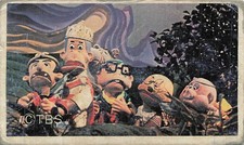 Hyokkori Hyoutanjima Puppet Show Don Gaba Missile Menko Card