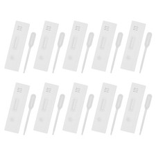2X(10Pcs Cow Cattle Bovine Pregnant Test Strip  Pregnancy Farm Equipment U5F2)