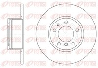 2X Bremsscheibe Remsa 6347.00 FüR E34 BMW 302Mm 5Er Touring 518 520 24V 524 525