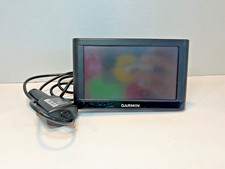 GARMIN Nuvi 1450 Touchscreen GPS Navigation Bundle With Car Mount Charger Tested