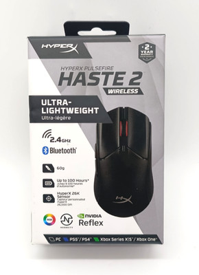 HyperX Pulsefire Haste 2   Wireless-Gaming-Maus (Schwarz)
