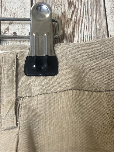 TRUST Khaki Herrenhose 100 % Leinen Big & Tall Größe 6XL 52”x32” - Bild 5 von 8