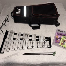 Pearl Xylophone Bell Kit With Mallets, Stand, and Rolling Bag