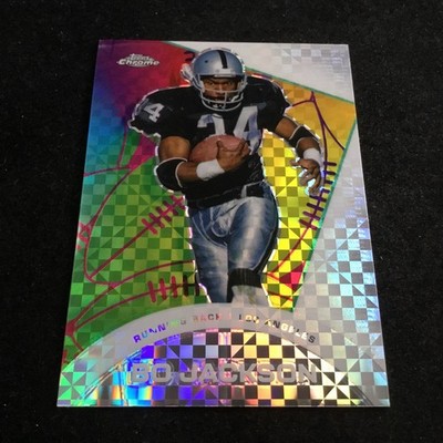 2023 Topps Composite Chrome All-Etch X-Fractor #CAE-18 Bo Jackson LA Raiders