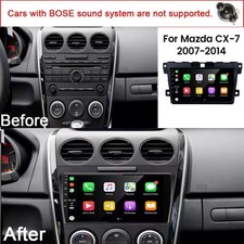 9'' CarPlay 2+32G Autoradio Für Mazda CX-7 2007-2014 Android 13 GPS Navi IPS BT 9'' CarPlay 2+32G Autoradio Für Mazda CX-7 2007-2014 Android 13 GPS Navi IPS BT