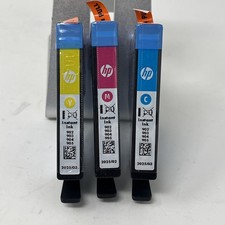 Genuine HP 902 Ink 3-Pack Cyan Magenta Yellow - 903 904 905 Compatible Tricolor
