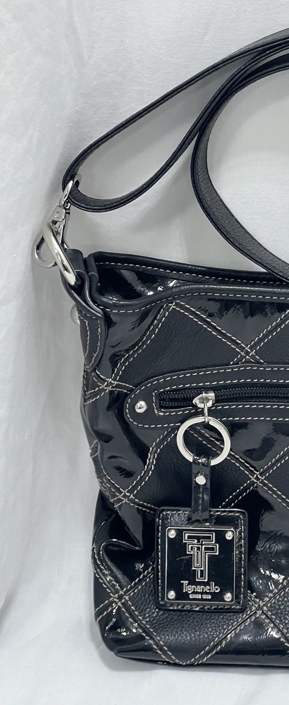 TIGNANELLO Diamond Patchwork Crossbody Purse Bag … - image 4