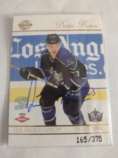 2003-04 SUPREME AUTOGRAPH AUTO ROOKIE RC DUSTIN BROWN 165/375