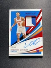 2020-21 Panini immaculate Patch Auto RPA Immanuel Quickley RC Red 26/49 NQ16