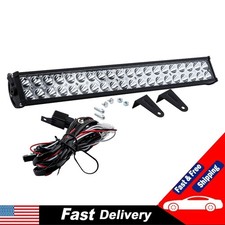 3wpc 120w Led Light Barwire Kit Bumper Lamp For Atv Suv Boat Truck Offroad