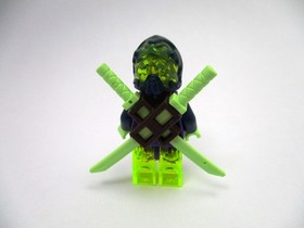 LEGO MINIFIGURE - NINJAGO NJO0144 - GHOST NINJA HACKLER - SET 70736 70734