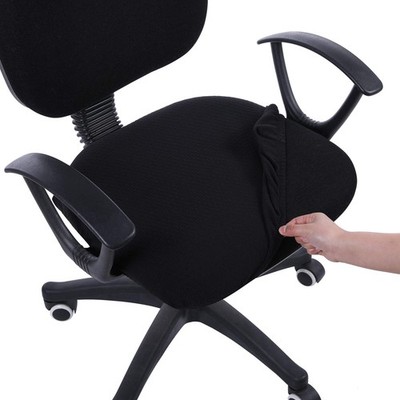 Smiry Stretch Jacquard Office Computer Chair Seat Covers Removable Washable