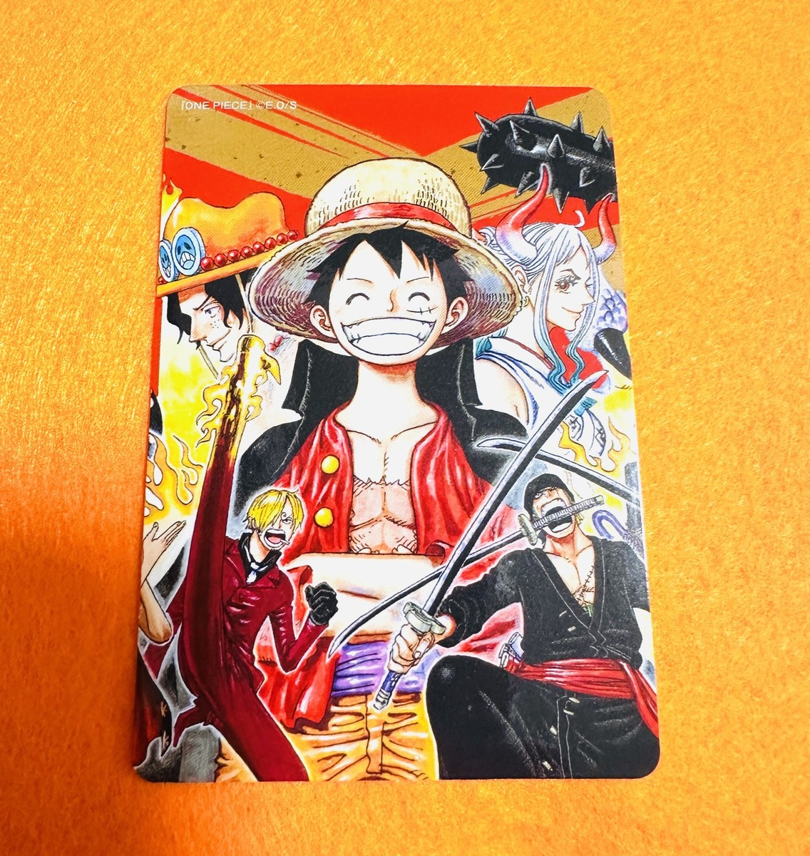 ONE PIECE Luffy Double Sticker Natsucomi 2022 Eiichiro Oda Japan