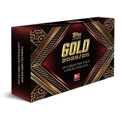 Topps  Bundesliga Gold Box - 2025/2026 - Confirmed-PREORDER 