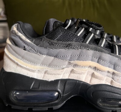 Size 7 - Nike Comme des Garçons x Air Max 95 Grey Multi | eBay