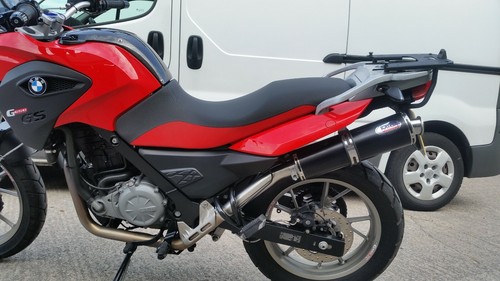 Tubo silenciador de escape legal/carrera para motocicleta BMW G650GS Sertão Performance - Imagen 3 de 41