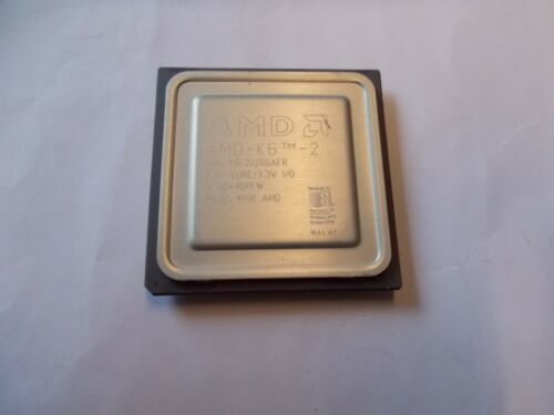 AMD - CPU / Procesador K6-2/266afr, Base 7, 32 bits, 266MHz, 2,2V, #SU- 233 - Imagen 1 de 3