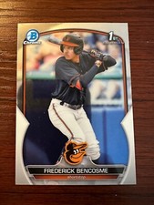 2023 Bowman Chrome Prospect #BCP-35 Frederick Bencosme - Baltimore Orioles