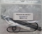 Nakamichi BX-300 cassette deck belt kit COMPLETE with CAD Instructions
