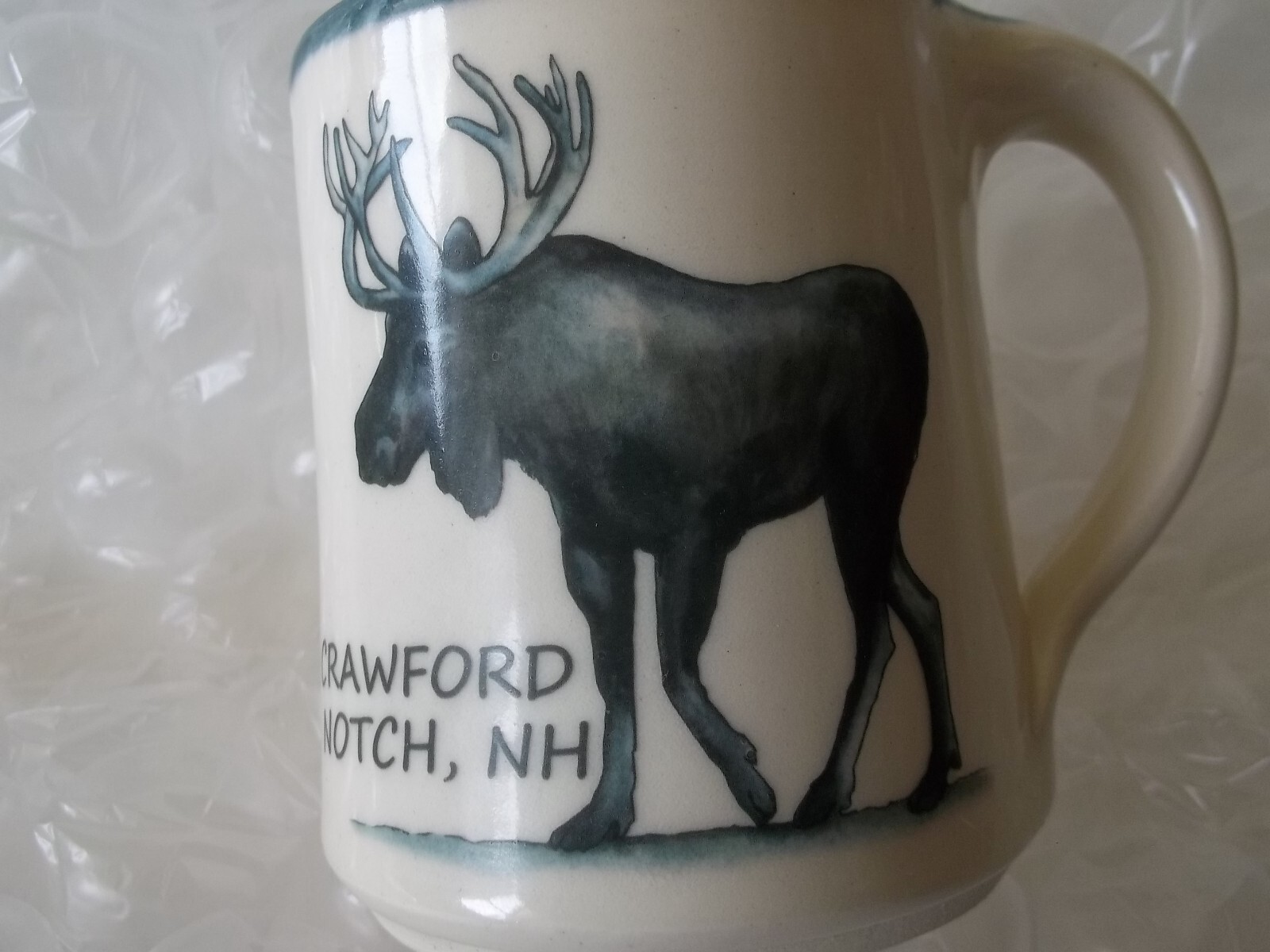 Crawford Notch NH Coffee Mug Cup 4" Great Bay Pottery Company