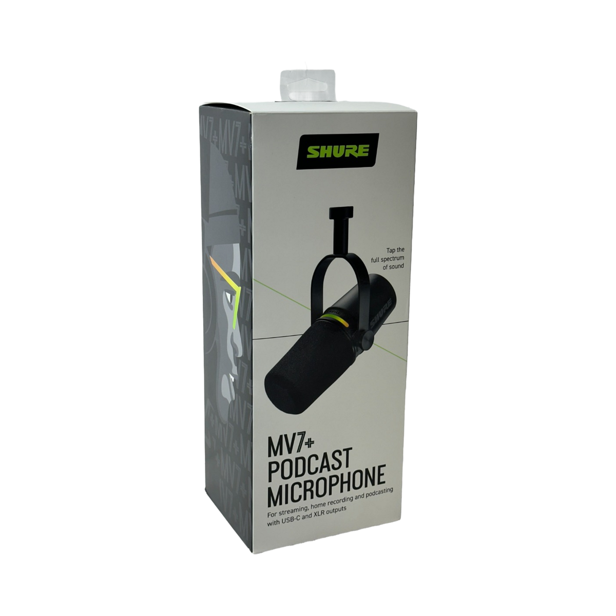 Shure MV7+ Podcast Microphone Enhanced Auto Level Audio Streaming