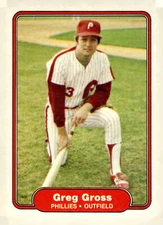 1982 Fleer #246 Greg Gross