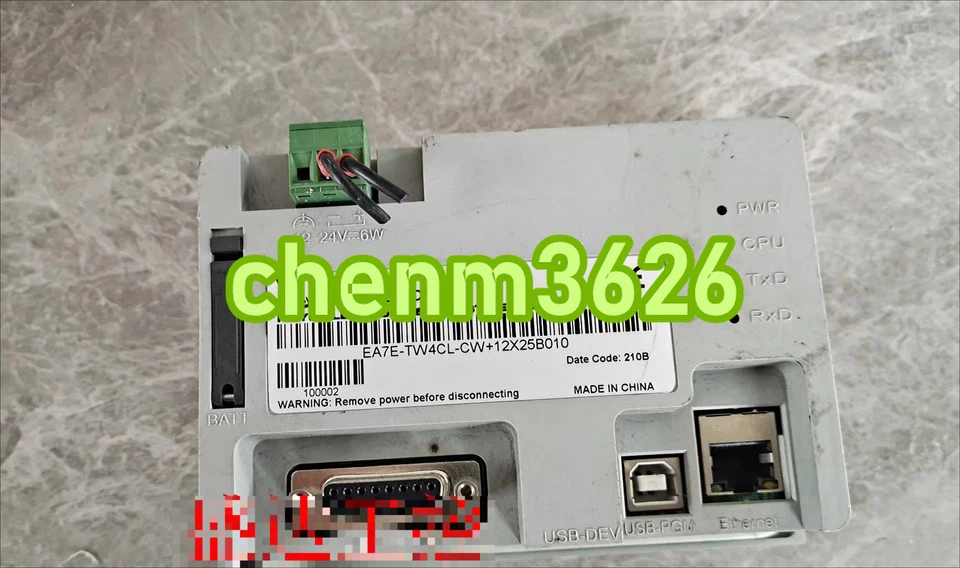 1PC USED KOYO touch screen EA7E-TW4CL-CW+12X25B010 #YY - Image 2 of 2