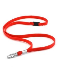 Image of BREAKAWAY LANYARD Safety Premium Lanyards & Swivel Metal Clip ID Card Holder UK