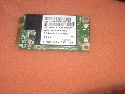 10 pcs Broadcom BCM94312MCG 802.11b/g PCI-Express Wireles Original HP 459263-001