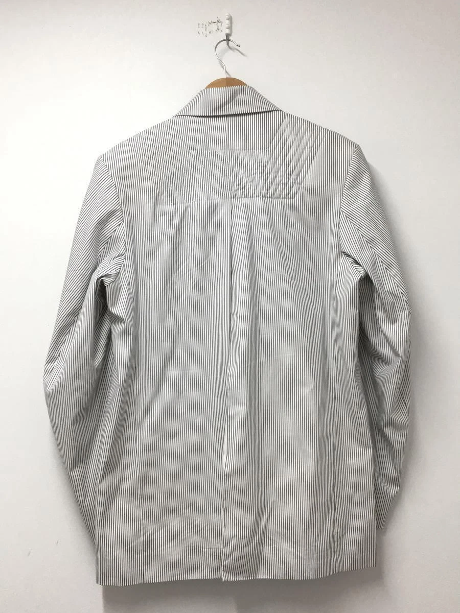 Hed Mayner Gray Striped Blazer
