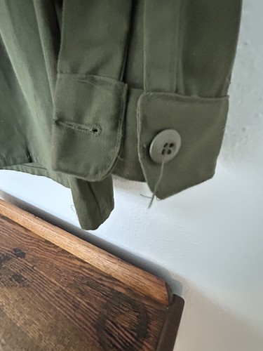 Vtg Selma Apparel Corporation Utility Poly/Cot LS Shirt Men's Size 15-1/2 x 33 - Picture 7 of 20