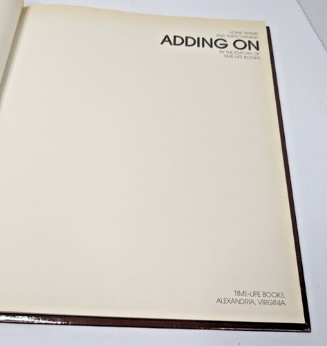 Adding On Home Repair and Improvement Time Life Book Hardcover 9780809424146 - Picture 9 of 21